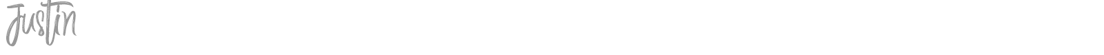 Justin font preview